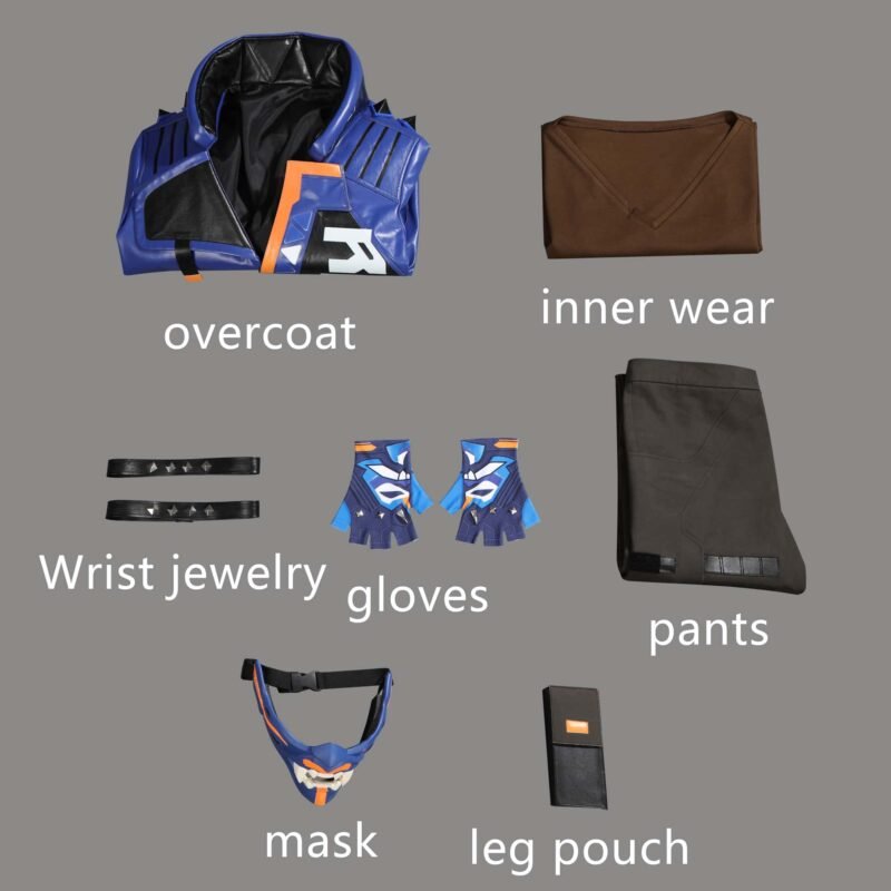 VALORANT Yoru cosplay costume