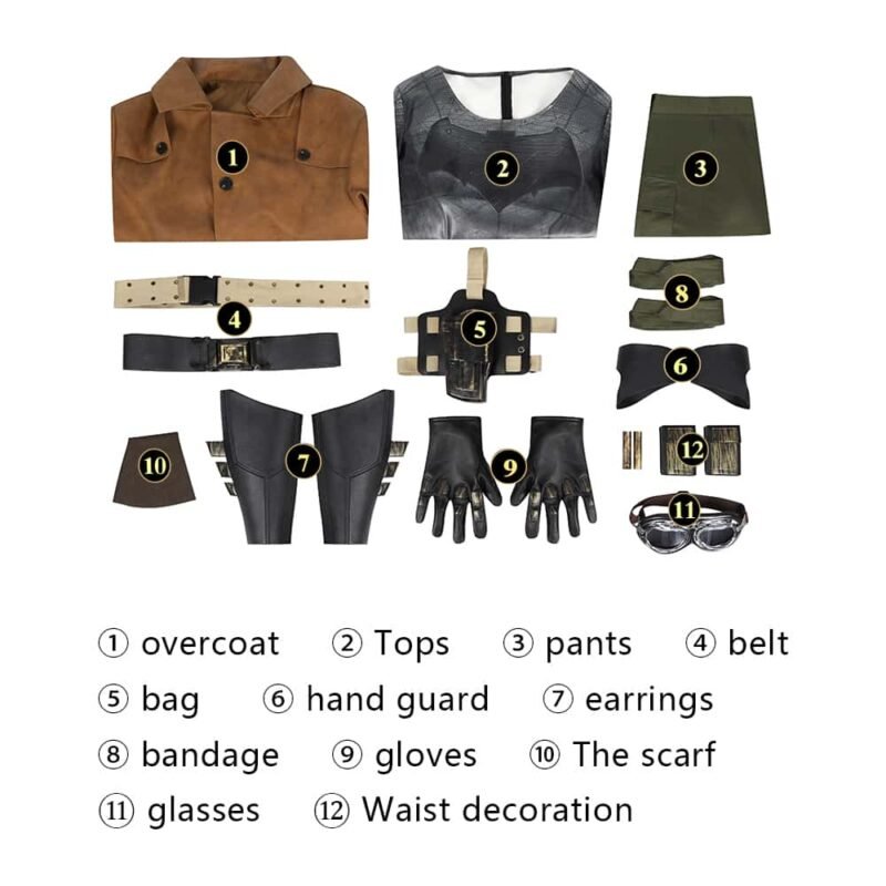 Justice League nightmare Batman cosplay costume