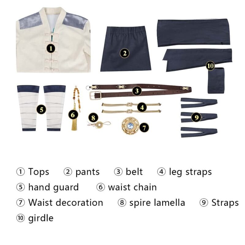 Mortal Kombat 1 RAIDEN cosplay costume