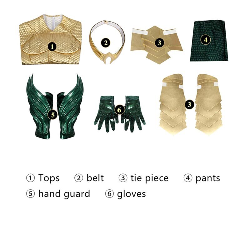 Aquaman and the Lost Kingdom Aquaman Arthur Curry cosplay costume
