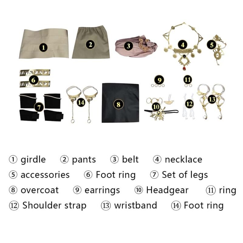 The Legend of Zelda: Tears of the Kingdom Ganondorf cosplay costume The Legend of Zelda: Tears of the Kingdom Ganondorf cosplay costume