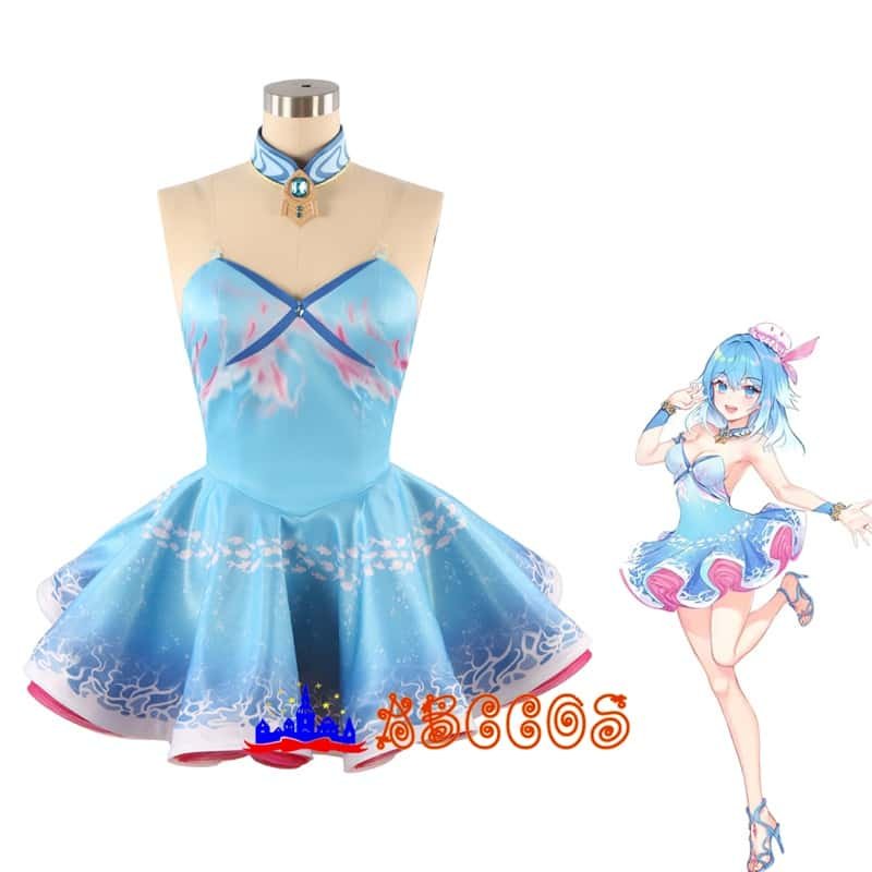 Synthesizer V Echoes of the Sea dress cosplay costume