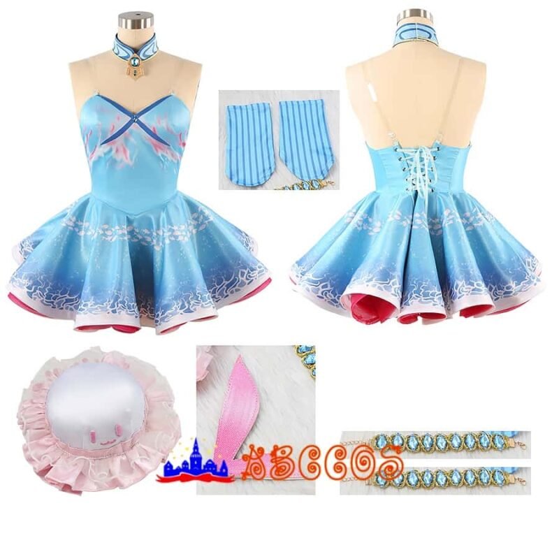 Synthesizer V Echoes of the Sea dress cosplay costume