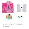 The Super Mario Bros. Princess Peach cosplay costume