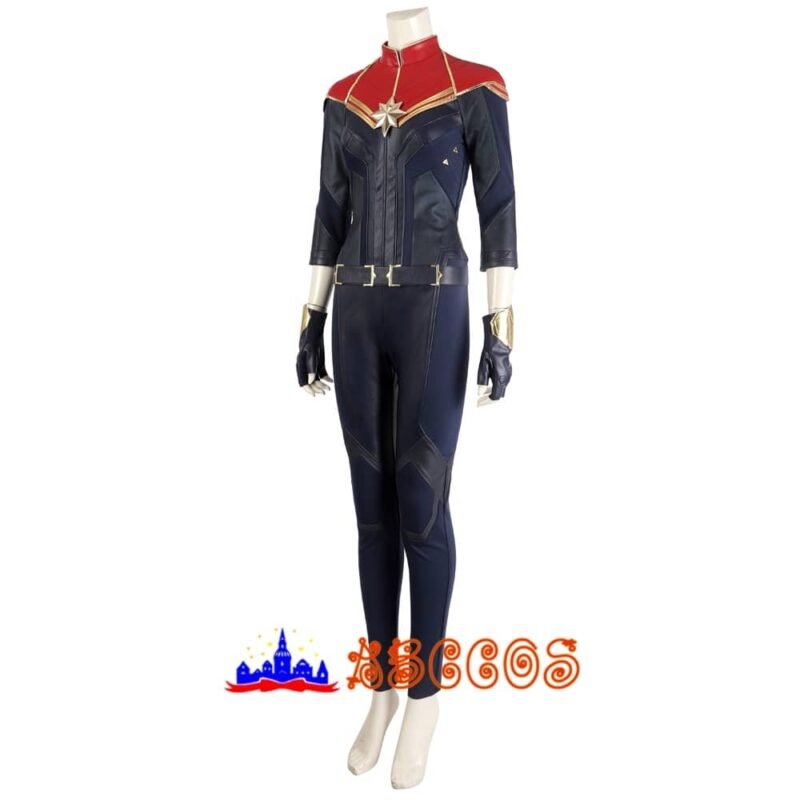 The Marvels Captain Marvel Carol Danvers cosplay costume The Marvels Captain Marvel Carol Danvers cosplay costume