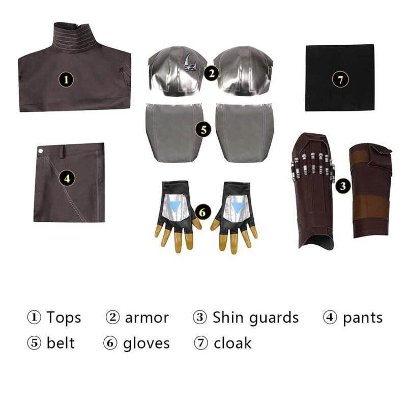 The Mandalorian Season 3 The Mandalorian Din Djarin cosplay costume