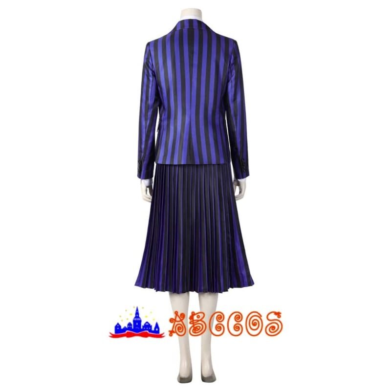 Wednesday The Addams Family Nevermore Academy uniform Enid Sinclair Bianca Barclay cosplay costume
