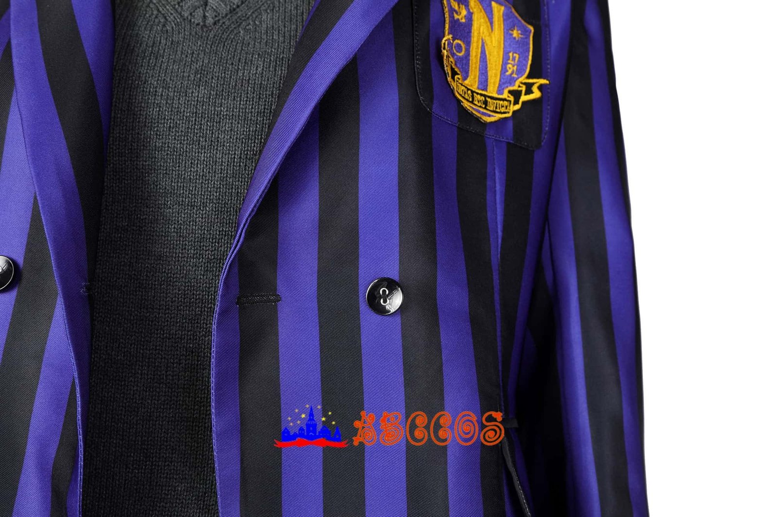 Wednesday The Addams Family Nevermore Academy uniform Enid Sinclair Bianca Barclay cosplay costume-ABCcosplay Wednesday The Addams Family Nevermore Academy uniform Enid Sinclair Bianca Barclay cosplay costume-ABCcosplay
