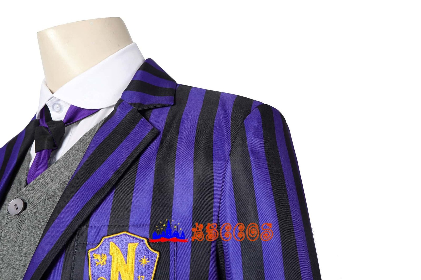 Wednesday The Addams Family Nevermore Academy uniform Eugene Otinger cosplay costume-ABCcosplay Wednesday The Addams Family Nevermore Academy uniform Eugene Otinger cosplay costume-ABCcosplay