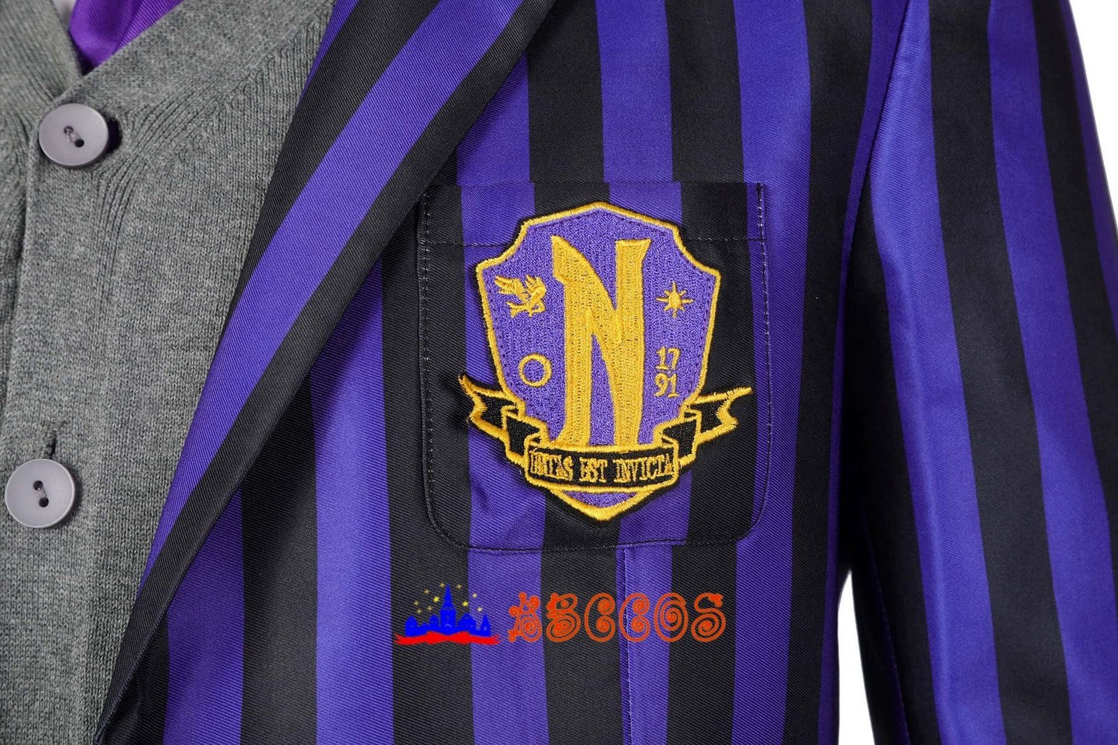 Wednesday The Addams Family Nevermore Academy uniform Eugene Otinger cosplay costume-ABCcosplay Wednesday The Addams Family Nevermore Academy uniform Eugene Otinger cosplay costume-ABCcosplay