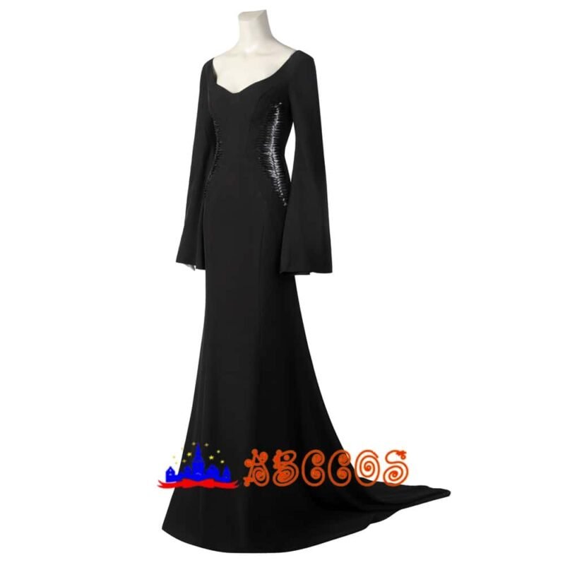 Wednesday The Addams Family Morticia Addams cosplay costume Wednesday The Addams Family Morticia Addams cosplay costume