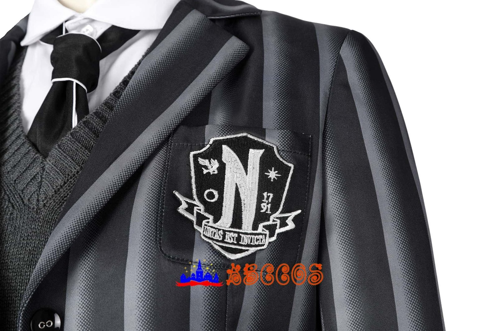 Wednesday The Addams Family Wednesday Addams Nevermore Academy uniform cosplay costume-ABCcosplay Wednesday The Addams Family Wednesday Addams Nevermore Academy uniform cosplay costume-ABCcosplay
