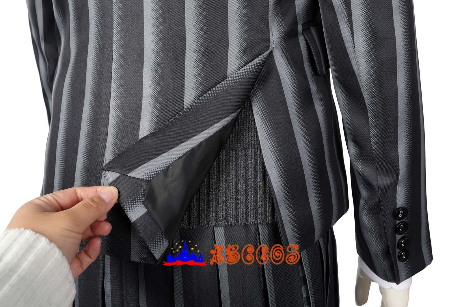 Wednesday The Addams Family Wednesday Addams Nevermore Academy uniform cosplay costume-ABCcosplay Wednesday The Addams Family Wednesday Addams Nevermore Academy uniform cosplay costume-ABCcosplay