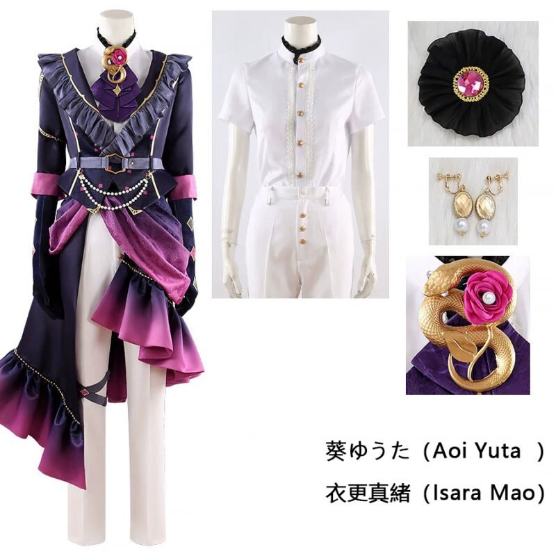 Ensemble Stars!/!! Tomoe Hiyori /Aoi Yuta Isara Mao cosplay costume Ensemble Stars!/!! Tomoe Hiyori /Aoi Yuta Isara Mao cosplay costume