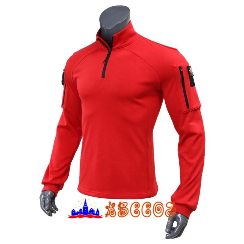 Captain America 4 Captain America: Brave New World Red T-shirt cosplay costume
