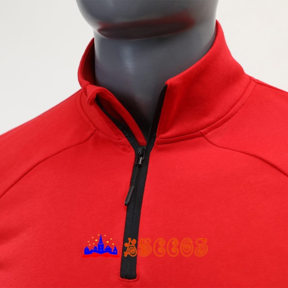 Captain America 4 Captain America: Brave New World Red T-shirt cosplay costume-ABCcosplay Captain America 4 Captain America: Brave New World Red T-shirt cosplay costume-ABCcosplay