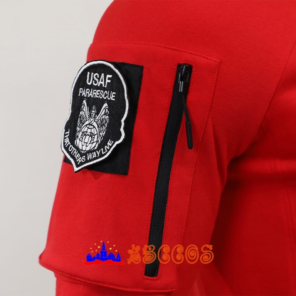 Captain America 4 Captain America: Brave New World Red T-shirt cosplay costume-ABCcosplay Captain America 4 Captain America: Brave New World Red T-shirt cosplay costume-ABCcosplay