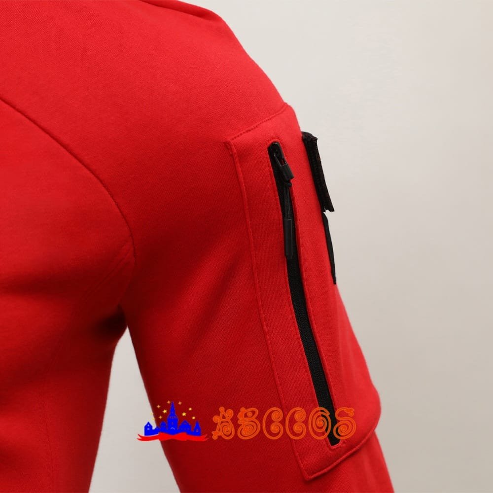Captain America 4 Captain America: Brave New World Red T-shirt cosplay costume-ABCcosplay Captain America 4 Captain America: Brave New World Red T-shirt cosplay costume-ABCcosplay