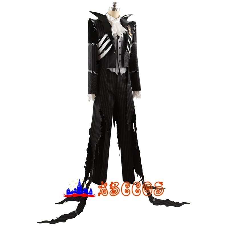 Disney Twisted-Wonderland Halloween Event 2024 Skully cosplay costume