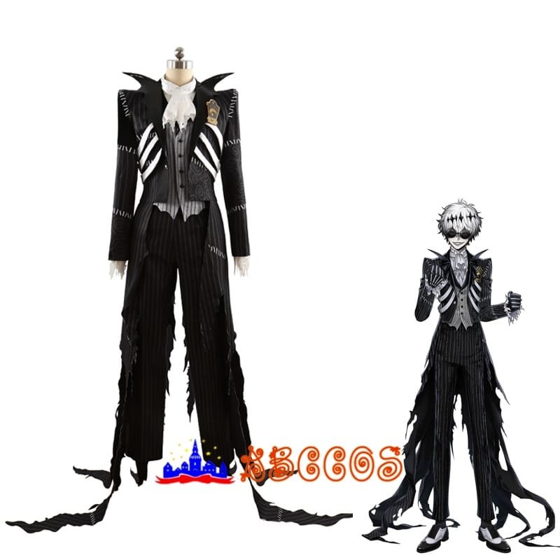 Disney Twisted-Wonderland Halloween Event 2024 Skully cosplay costume