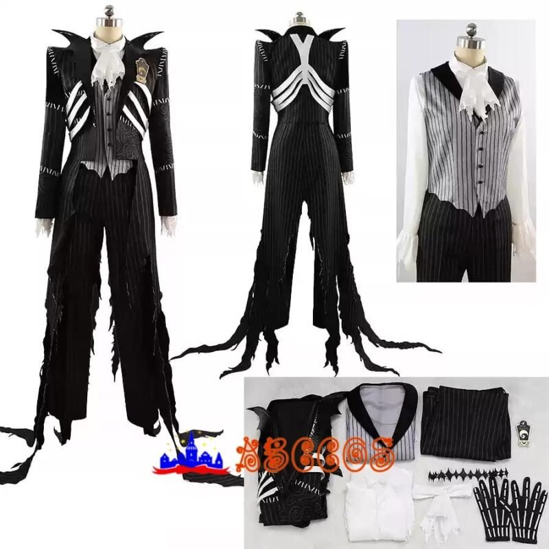 Disney Twisted-Wonderland Halloween Event 2024 Skully cosplay costume