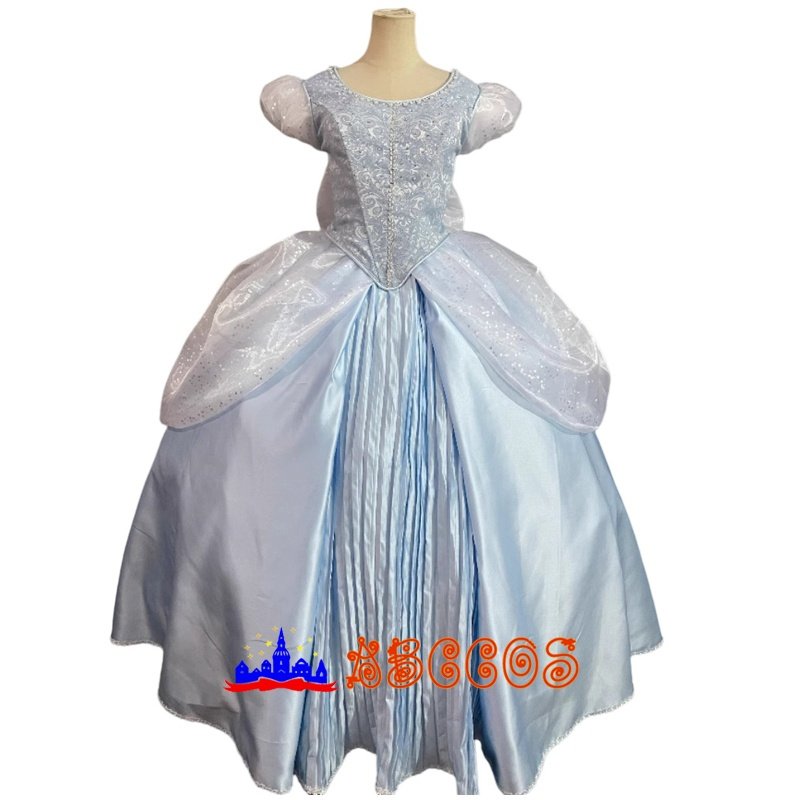 Disney Cinderella Ella princess dress cosplay costume