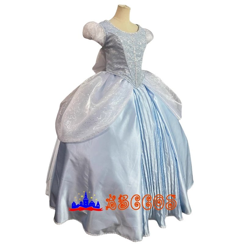Disney Cinderella Ella princess dress cosplay costume