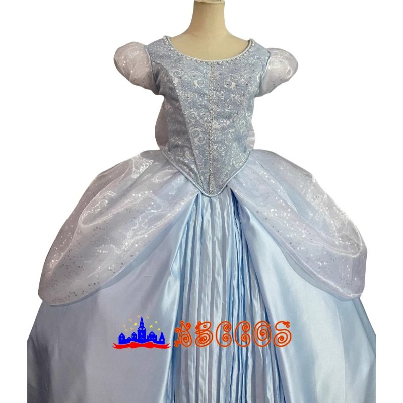 Disney Cinderella Ella princess dress cosplay costume