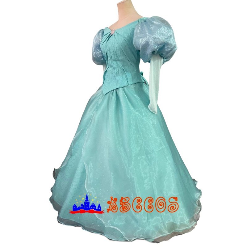 Disney The Little Mermaid Ariel princess dress cosplay costume