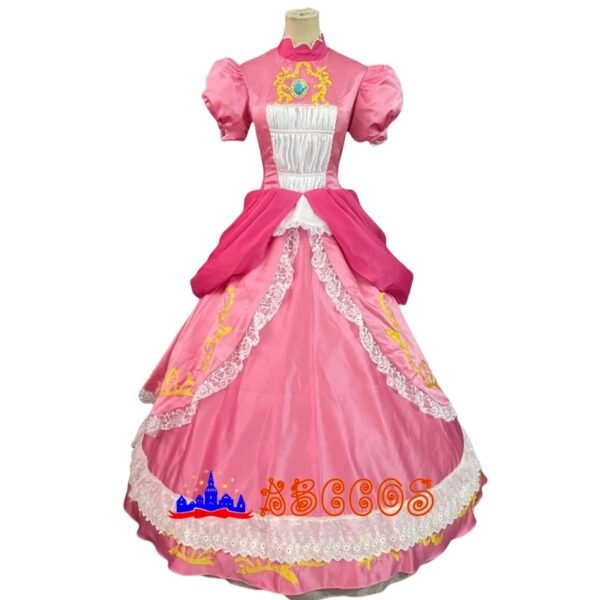 Super Mario Bros. Princess Peach cosplay costume Super Mario Bros. Princess Peach cosplay costume