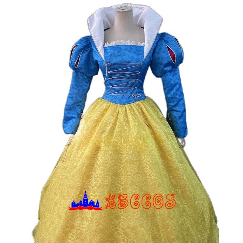 Disney Snow White and the Seven Dwarfs snow white princess dress cosplay costume Disney Snow White and the Seven Dwarfs snow white princess dress cosplay costume