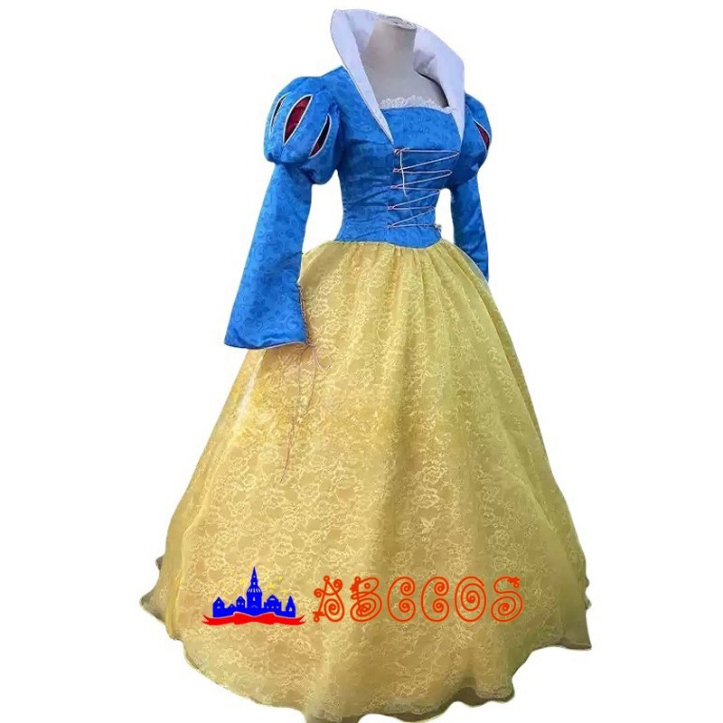 Disney Snow White and the Seven Dwarfs snow white princess dress cosplay costume Disney Snow White and the Seven Dwarfs snow white princess dress cosplay costume