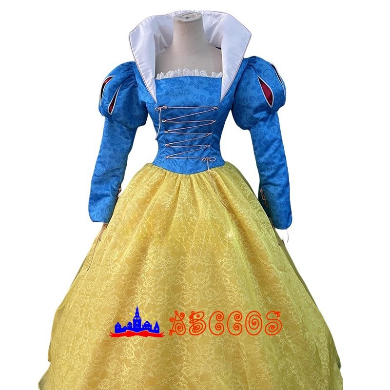 Disney Snow White and the Seven Dwarfs snow white princess dress cosplay costume Disney Snow White and the Seven Dwarfs snow white princess dress cosplay costume