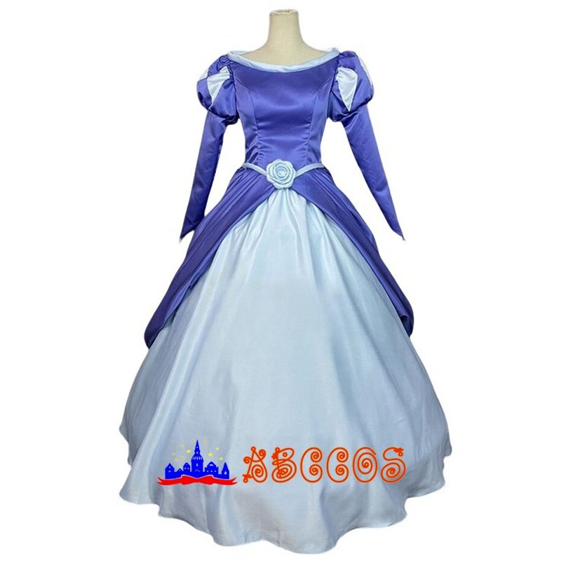 Disney The Little Mermaid princess dress cosplay costume