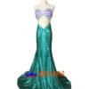 Disney The Little Mermaid Ariel princess dress cosplay costume