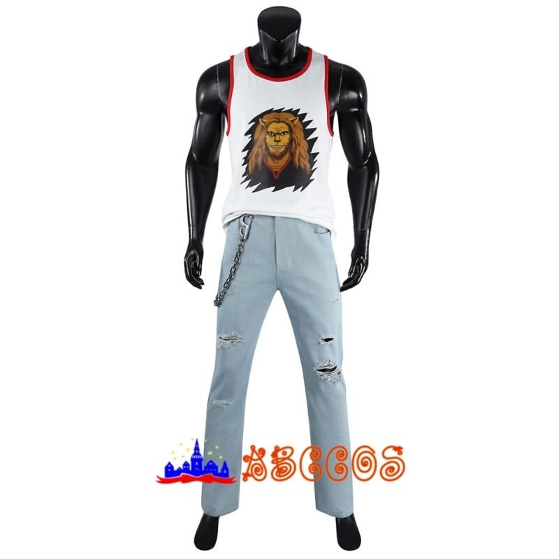 A Minecraft Movie Garrett "The Garbage Man" Garrison cosplay costume A Minecraft Movie Garrett "The Garbage Man" Garrison cosplay costume