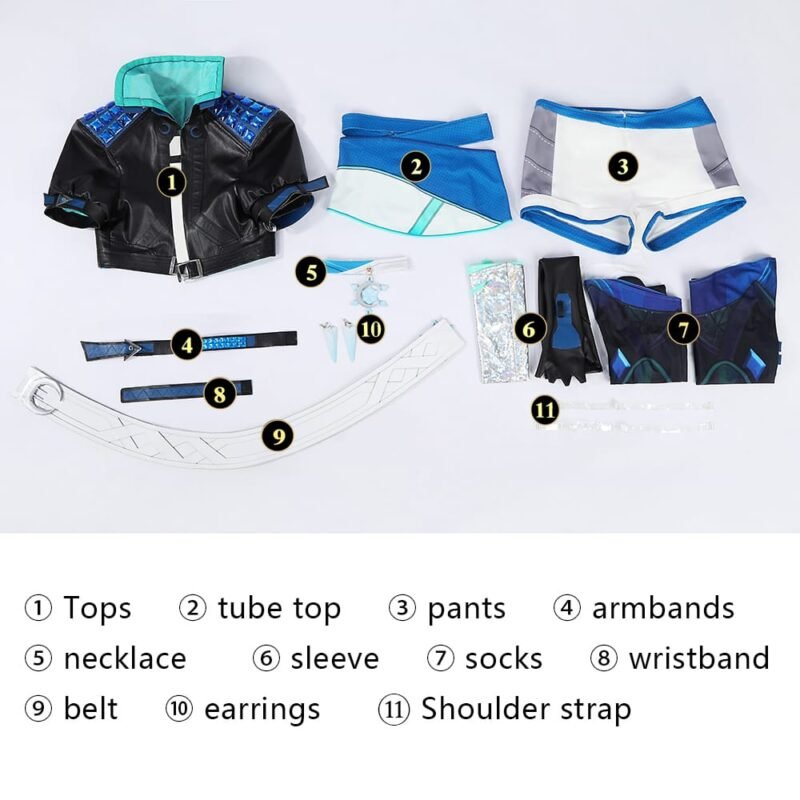 Marvel Rivals LUNA SNOW cosplay costume Marvel Rivals LUNA SNOW cosplay costume