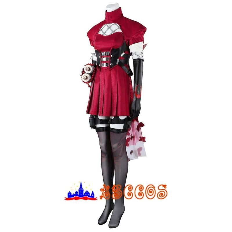 Marvel Rivals Psylocke Blood Kariudo Skin cosplay costume