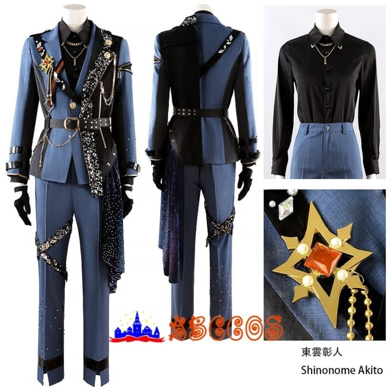 Ensemble Stars!/!! Project Sekai Colorful Stage! feat. Hatsune Miku Morisawa chiaki/KAITO/Shinonome Akito/Kagamine Len/Sena Izumi/Sazanami Jun/Sakasaki Natsume/Aoyagi Toya/Kamishiro Rui/Tenma Tsukasa cosplay costume Ensemble Stars!/!! Project Sekai Colorful Stage! feat. Hatsune Miku Morisawa chiaki/KAITO/Shinonome Akito/Kagamine Len/Sena Izumi/Sazanami Jun/Sakasaki Natsume/Aoyagi Toya/Kamishiro Rui/Tenma Tsukasa cosplay costume