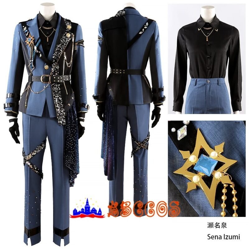 Ensemble Stars!/!! Project Sekai Colorful Stage! feat. Hatsune Miku Morisawa chiaki/KAITO/Shinonome Akito/Kagamine Len/Sena Izumi/Sazanami Jun/Sakasaki Natsume/Aoyagi Toya/Kamishiro Rui/Tenma Tsukasa cosplay costume Ensemble Stars!/!! Project Sekai Colorful Stage! feat. Hatsune Miku Morisawa chiaki/KAITO/Shinonome Akito/Kagamine Len/Sena Izumi/Sazanami Jun/Sakasaki Natsume/Aoyagi Toya/Kamishiro Rui/Tenma Tsukasa cosplay costume