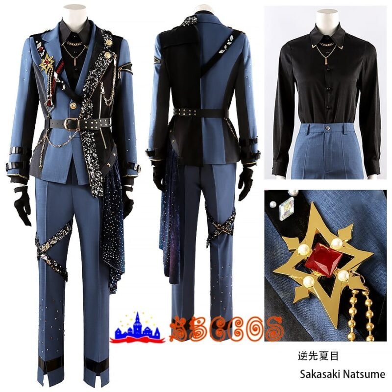 Ensemble Stars!/!! Project Sekai Colorful Stage! feat. Hatsune Miku Morisawa chiaki/KAITO/Shinonome Akito/Kagamine Len/Sena Izumi/Sazanami Jun/Sakasaki Natsume/Aoyagi Toya/Kamishiro Rui/Tenma Tsukasa cosplay costume Ensemble Stars!/!! Project Sekai Colorful Stage! feat. Hatsune Miku Morisawa chiaki/KAITO/Shinonome Akito/Kagamine Len/Sena Izumi/Sazanami Jun/Sakasaki Natsume/Aoyagi Toya/Kamishiro Rui/Tenma Tsukasa cosplay costume