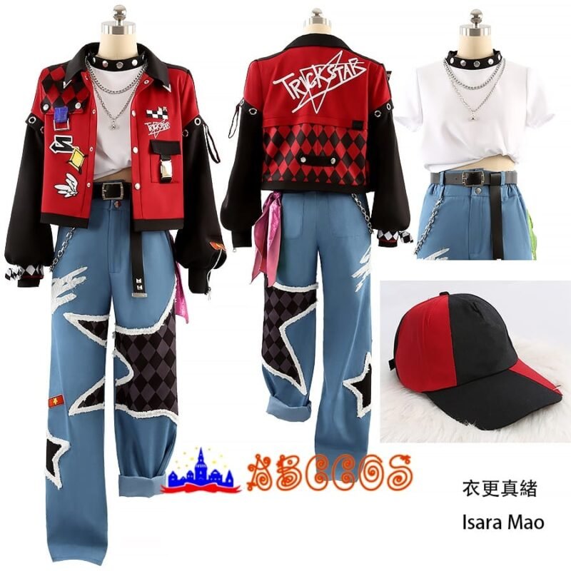 Ensemble Stars!/!! trickstar freedom Yūki Makoto Hidaka Hokuto Akehoshi Subaru Isara Mao cosplay costume Ensemble Stars!/!! trickstar freedom Yūki Makoto Hidaka Hokuto Akehoshi Subaru Isara Mao cosplay costume