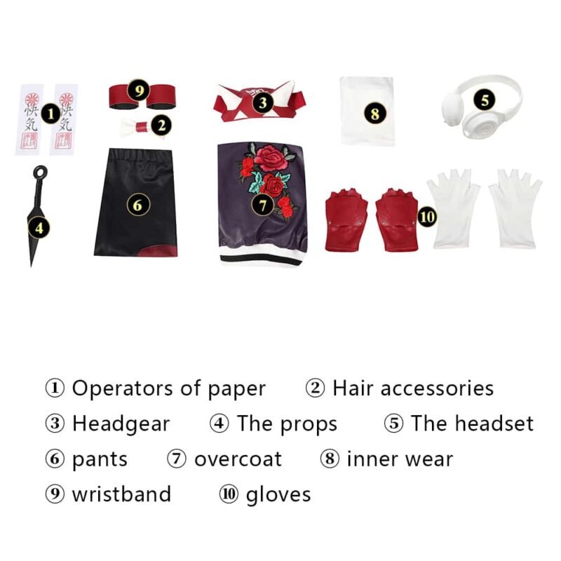 Overwatch 2 OW Kiriko cosplay costume Overwatch 2 OW Kiriko cosplay costume