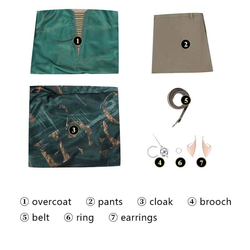 The Lord of the Rings: The Rings of Power Season 1 Elrond cosplay costume The Lord of the Rings: The Rings of Power Season 1 Elrond cosplay costume