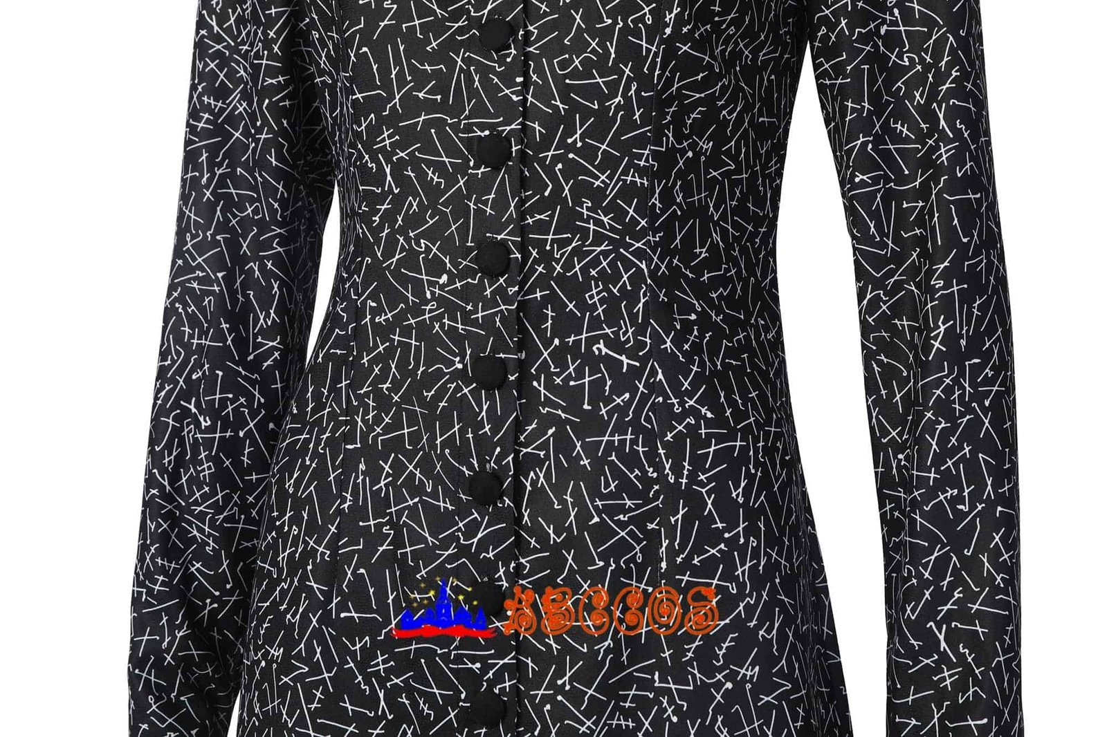 The Addams Family 1991 Wednesday Addams cosplay costume-ABCcosplay The Addams Family 1991 Wednesday Addams cosplay costume-ABCcosplay