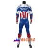 The Falcon and the Winter Soldier Sam Wilson new Captain america cosplay costume