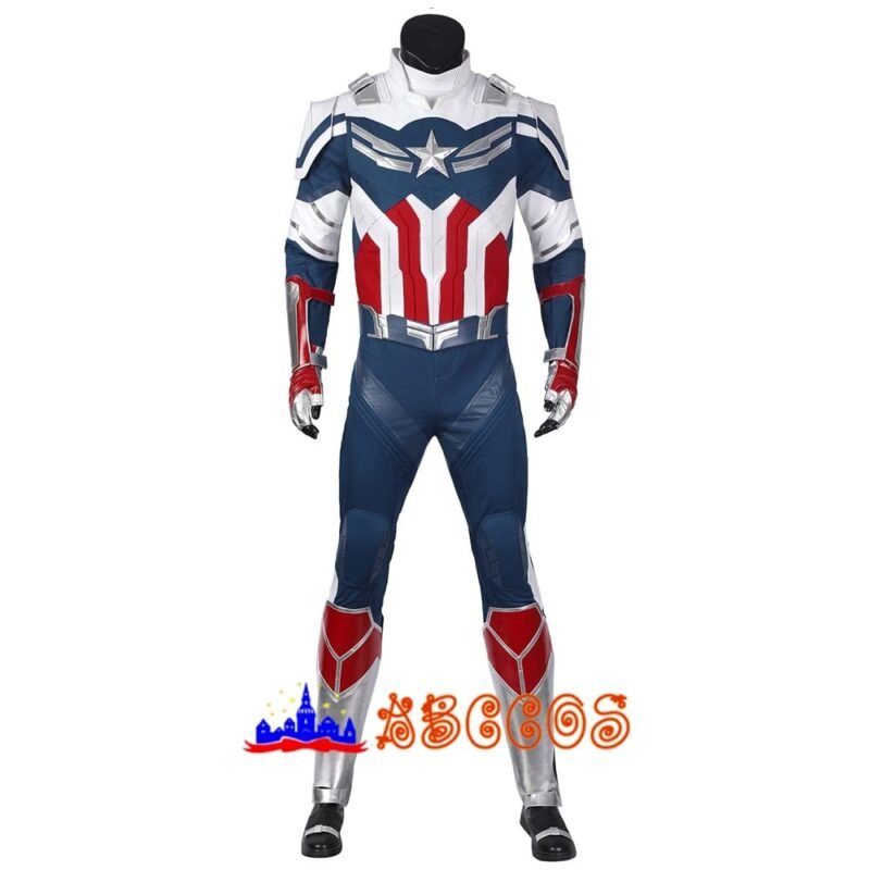 The Falcon and the Winter Soldier Sam Wilson new Captain america cosplay costume The Falcon and the Winter Soldier Sam Wilson new Captain america cosplay costume