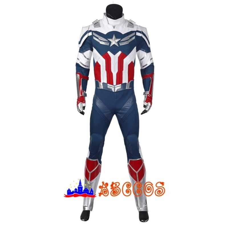 The Falcon and the Winter Soldier Sam Wilson new Captain america cosplay costume The Falcon and the Winter Soldier Sam Wilson new Captain america cosplay costume