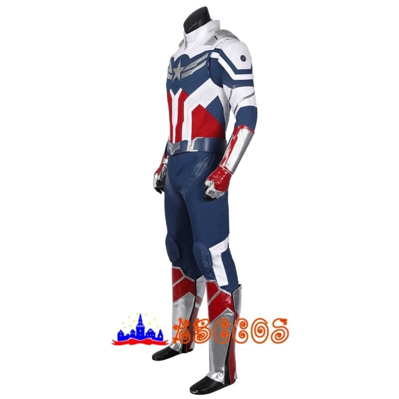 The Falcon and the Winter Soldier Sam Wilson new Captain america cosplay costume The Falcon and the Winter Soldier Sam Wilson new Captain america cosplay costume