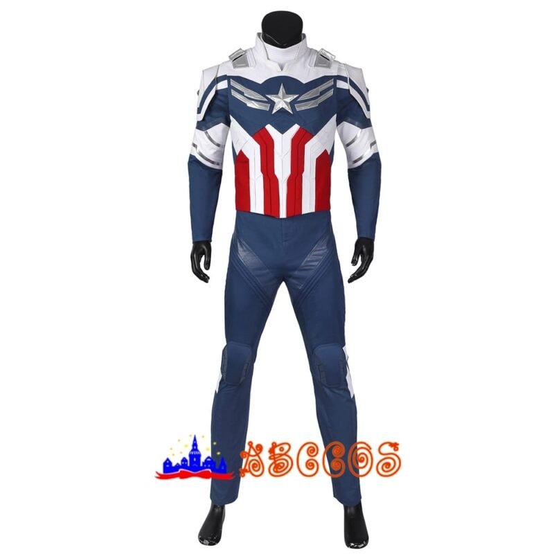 The Falcon and the Winter Soldier Sam Wilson new Captain america cosplay costume The Falcon and the Winter Soldier Sam Wilson new Captain america cosplay costume